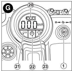 BLACK & DECKER BLACK & DECKER ASI500 - OPERATING THE INFLATOR (FIGURE G) - 1