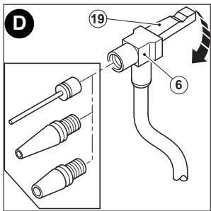 BLACK & DECKER BLACK & DECKER ASI500 - AJUSTE DE LOS ACCESORIOS: FIGURES D, E, F &amp; G - 3