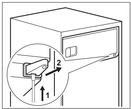 AEG S71440TSX0 - Réversibilité de la porte du congélateur - 1