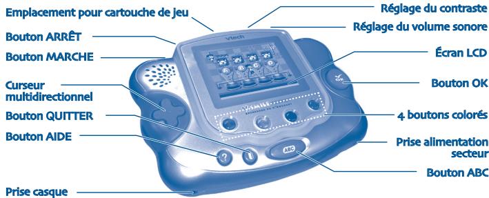 VTECH V.SMILE POCKET - FONCTIONNALITÉS - 1