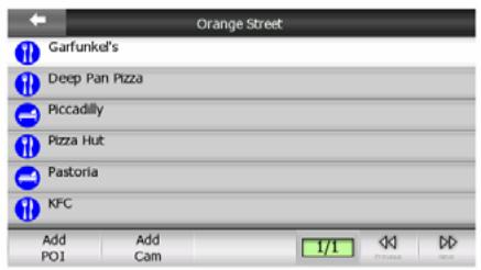 CLARION MAP 690 & MAP690 - Menu cursor (n° 15) - 3