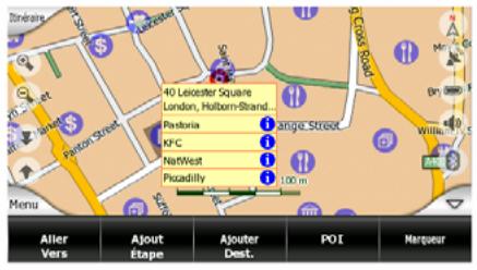 CLARION MAP 690 & MAP690 - Informations contextuelles (interrupteur) - 1