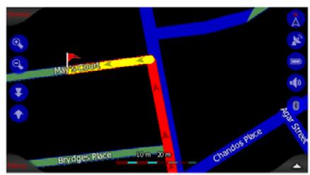CLARION MAP 690 & MAP690 - Routes que vous excluez de votre itinéraire - 2