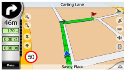 CLARION MAP 690 & MAP690 - Prochaine rue/ prochaine localité (n°19) - 2