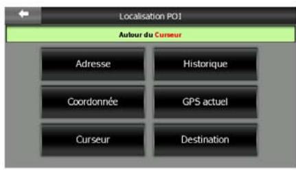 CLARION MAP 690 & MAP690 - Chercher un POI - 2
