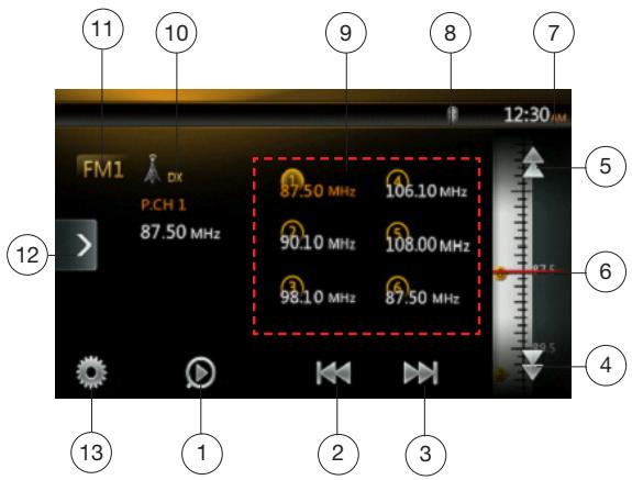 CLARION NX403EV - Listening to the Tuner - 1