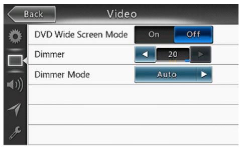 CLARION NX403EV - Selecting DVD Setup Menu - 1