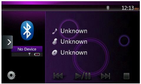 CLARION NX403EV - Registering your Bluetooth audio player (Pairing) - 1