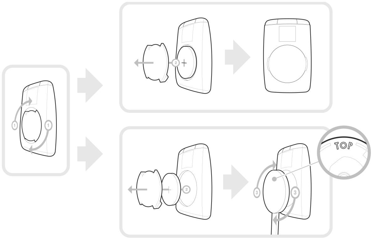 PARROT ASTEROID MINI FR - Installer la télécommande - 1