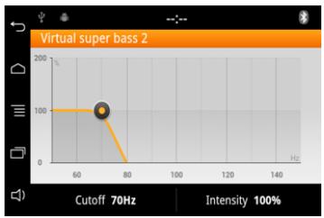 PARROT ASTEROID SMART - Utilser l'effet Virtual Super Bass 2 - 1