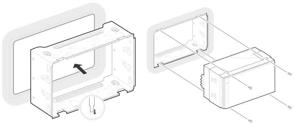PARROT ASTEROID SMART - Installation avec les supports - 1