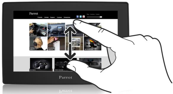 PARROT ASTEROID SMART - Utiliser le navigateur web - 2