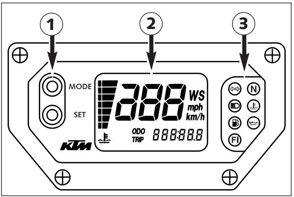 KTM 950 ADVENTURE - Lever de frein - 1