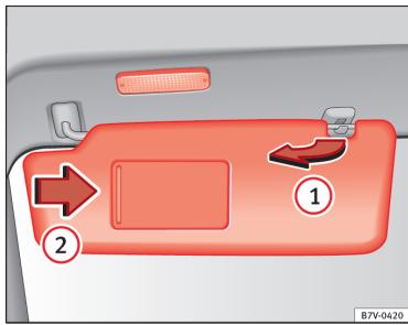 SEAT LEON 3 - Pare-soleil - 1