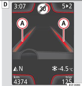 SEAT LEON 3 - Indications à l'écran et témoins - 4