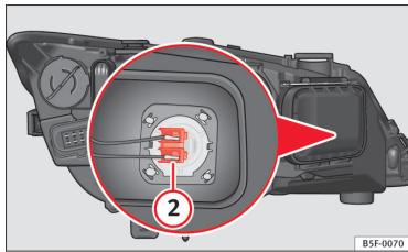SEAT LEON 3 - Ampoule des feux de route - 2