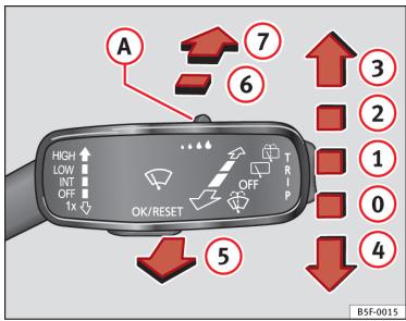 SEAT LEON 3 - Levier d'essuie-glace - 1