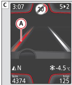 SEAT LEON 3 - Indications à l'écran et témoins - 3