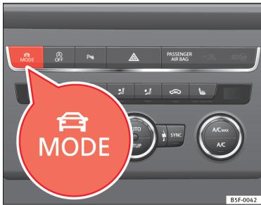 SEAT LEON 3 - Réglage du mode de conduite - 1