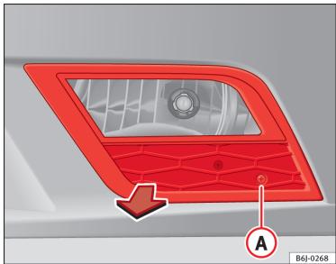 SEAT LEON 3 - Remplacement d'une ampoule de projecteur antibrouillard - 1