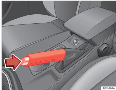 SEAT LEON 3 - Actionnement du frein à main - 1