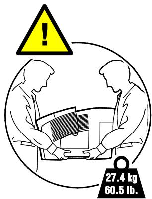 XEROX COLORQUBE 8880 - Pour déplacer l'imprimante : - 3