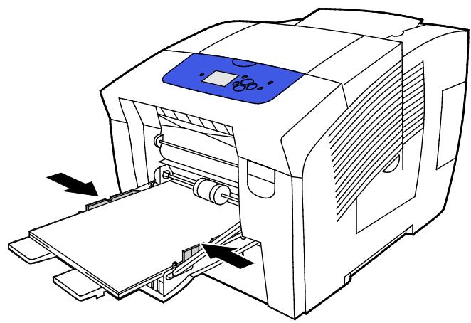 XEROX COLORQUBE 8880 - Impression du papier glacé à partir du magasin 1 - 3