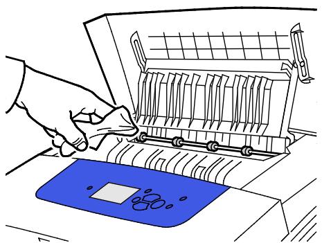 XEROX COLORQUBE 8880 - Nettoyage des têtes de départ - 2