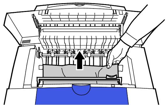 XEROX COLORQUBE 8880 - Résolution des incidents papier au niveau du capot de sortie b - 4