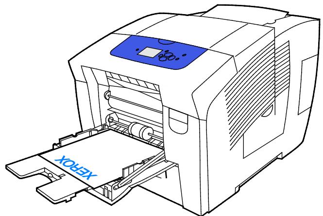 XEROX COLORQUBE 8880 - Chargement du papier pour l'impression automatique recto verso - 1