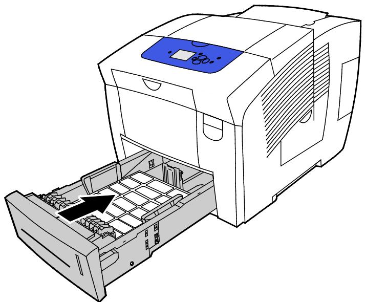 XEROX COLORQUBE 8880 - Impression d'étiquettes depuis les magasins 2 à 5 - 4
