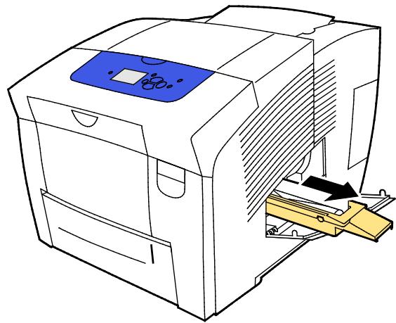 XEROX COLORQUBE 8880 - Retrait du kit de maintenance et du bac à déchets - 3