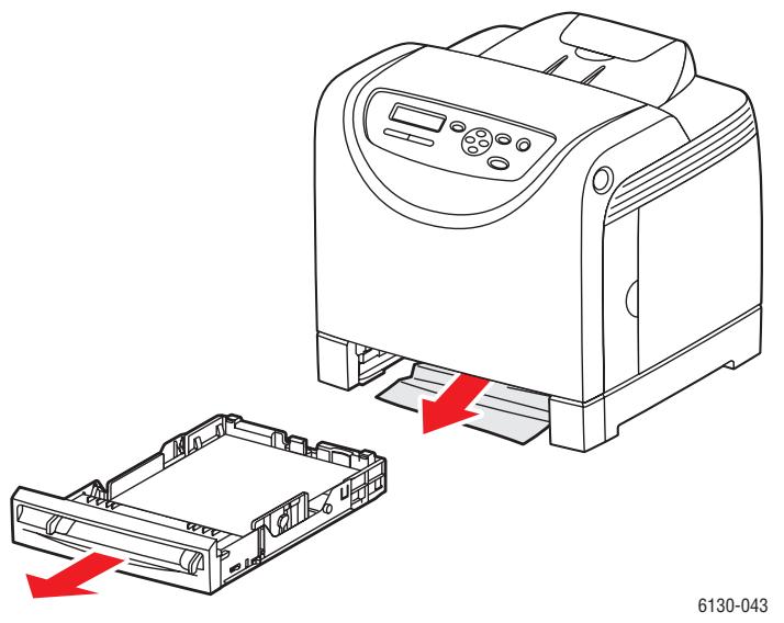 XEROX PHASER 6130 - Papierstaus im Papierfach - 5