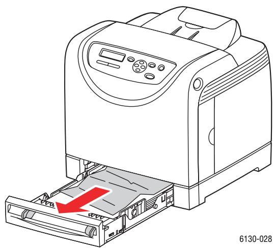 XEROX PHASER 6130 - Papierstaus im Papierfach - 1