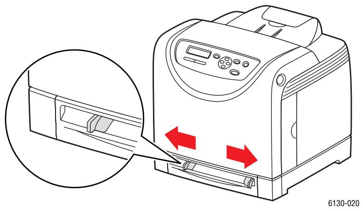XEROX PHASER 6130 - Bedrucken von Hochglanzpapier über die manuelle Zuführung - 1