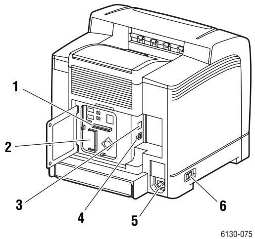 XEROX PHASER 6130 - Rückansicht - 1