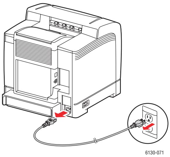 XEROX PHASER 6130 - Transportieren des Druckers - 3