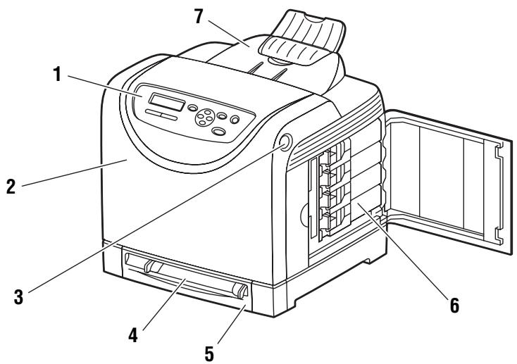XEROX PHASER 6130 - Vorderansicht - 1