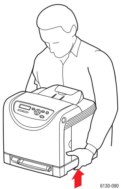 XEROX PHASER 6130 - Transportieren des Druckers - 6