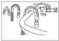 HAIER HWD 1500 - Manguera de Drenaje de Agua - 2