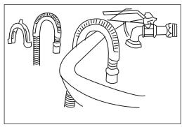 HAIER HWD 1500 - Tuyau d'évacuation d'eau - 2