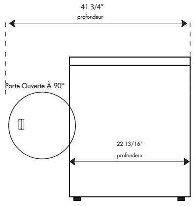 HAIER HWD 1500 - Dimensions de l'unité - 2