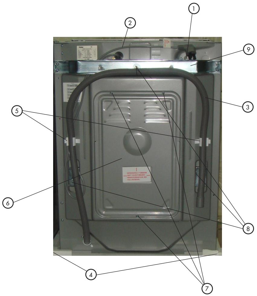 HAIER HWD 1500 - Arrière - 1