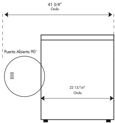 HAIER HWD 1500 - Dimensiones del Módulo - 2