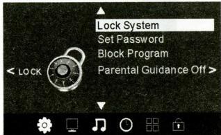 HAIER LET26C430F - LOCK MENU (MENU Verrouillage) - 1