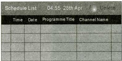 HAIER LET26C430F - Menu EPG (guide électronique des programmes) - 2