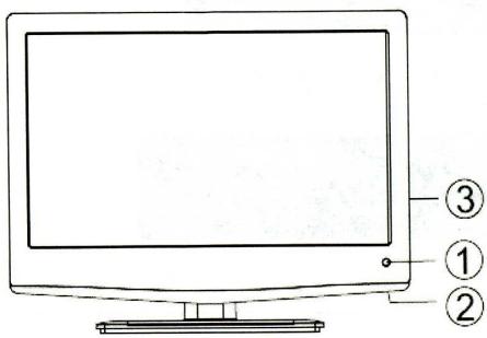 HAIER LET26C430F - Panneau frontal - 1