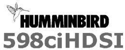 HUMMINBIRD 598CI HD SI COMBO - Mettre l'appareil en marche - 1