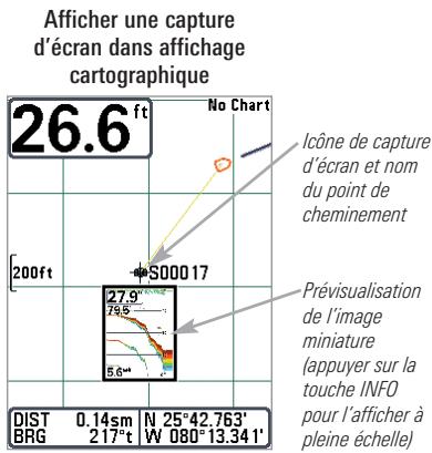 HUMMINBIRD 598CI HD SI COMBO - Supprimer une capture d'écran : - 2