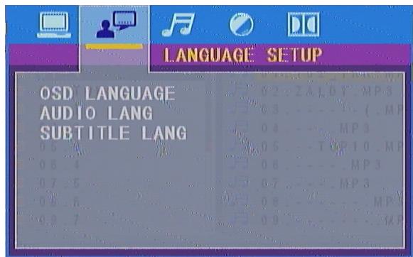 CONTINENTAL EDISON KSD3530 - MULTIMEDIA SET UP MENU - 2